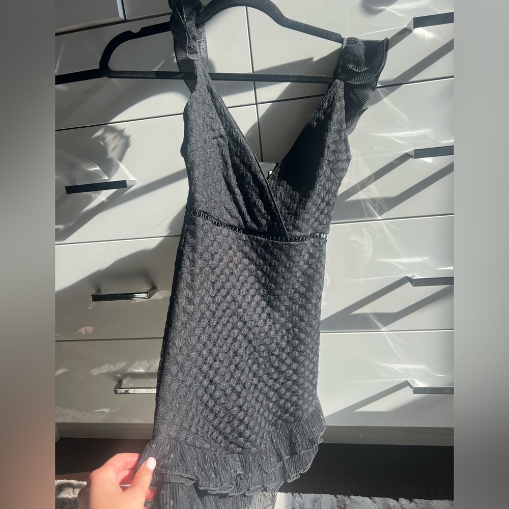 Black princess Polly mini dress